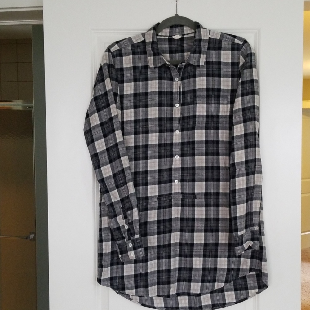 J. Crew women's plaid shirt